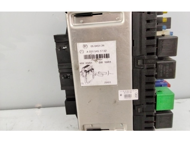 Pojistková skříňka A0315451732 Mercede-Benz S W220