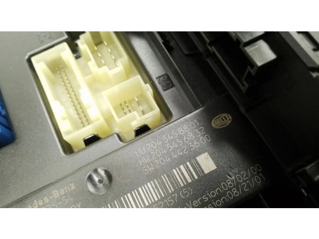 Блок комфорта A2045458801, A2045456832   Mercedes-Benz C W204   