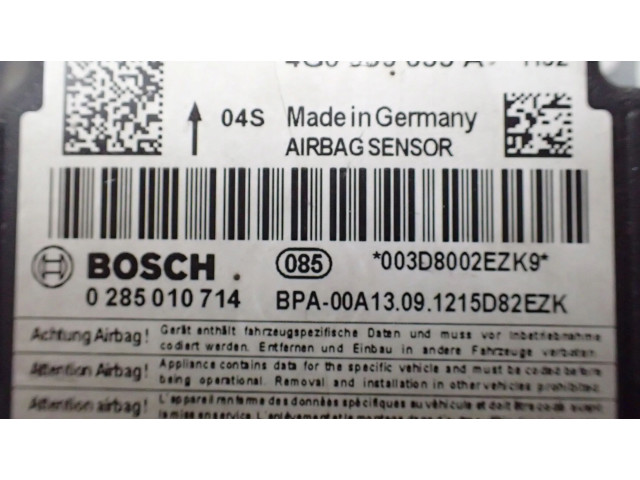 Блок подушек безопасности 4G0959655A Audi A7 S7 4G