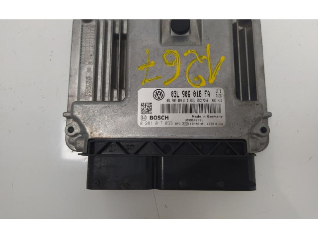 Řídící jednotka 03L906018FA   Volkswagen Tiguan 2011