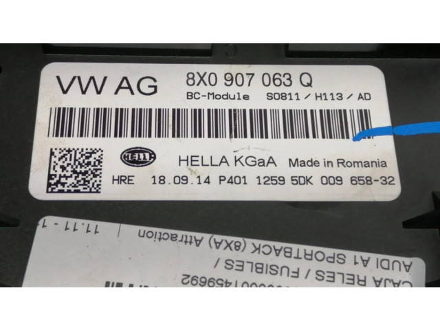 Блок предохранителей 8X0907063Q Audi A1