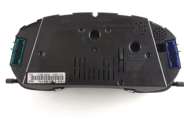 Панель приборов 1U0920800A, E509E346416U176   Skoda Octavia Mk1 (1U)       