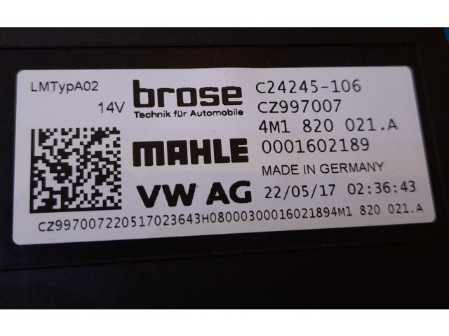 Вентилятор печки    C24245106, CZ997007   Audi A4 S4 B9