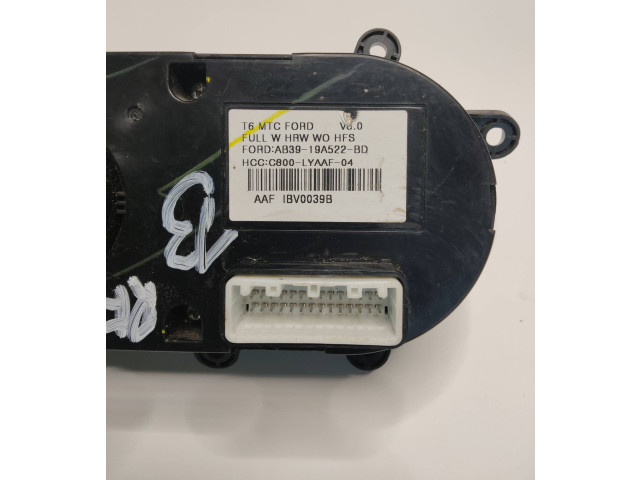 Блок управления климат-контролем AB3919A522BD, IBV0039B   Ford Ranger