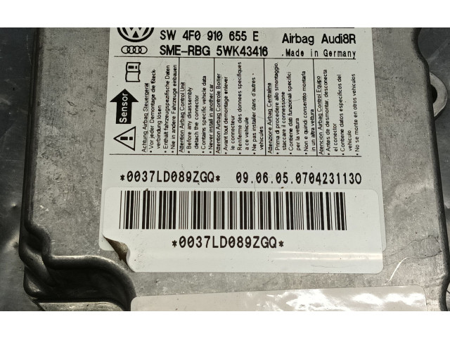 Блок подушек безопасности 4F0910655E000, 4F0959655B Audi A6 S6 C6 4F