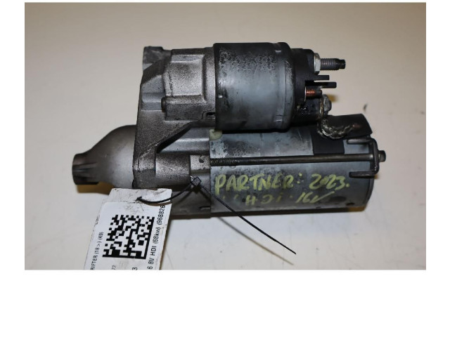 Турбина Стартер Peugeot Partner III  1638115880   для двигателя 9HP      