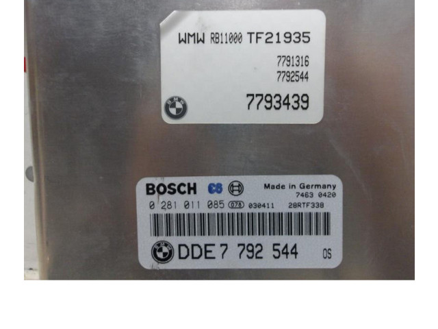 Řídící jednotka 13617799152, 13617799152 Mini One - Cooper R50 - 53 2003