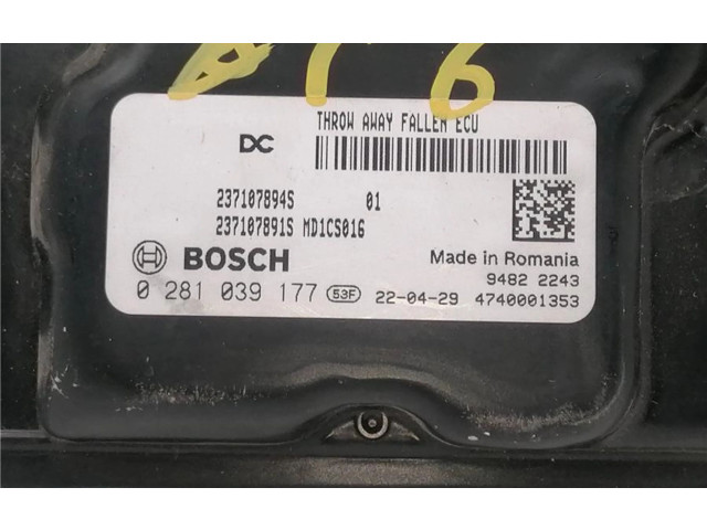 Блок управления 0281039177, 0090047   Renault Express