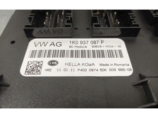 Блок комфорта 1K0937087P, 5DK00966506HELLA Skoda Superb B6 (3T)