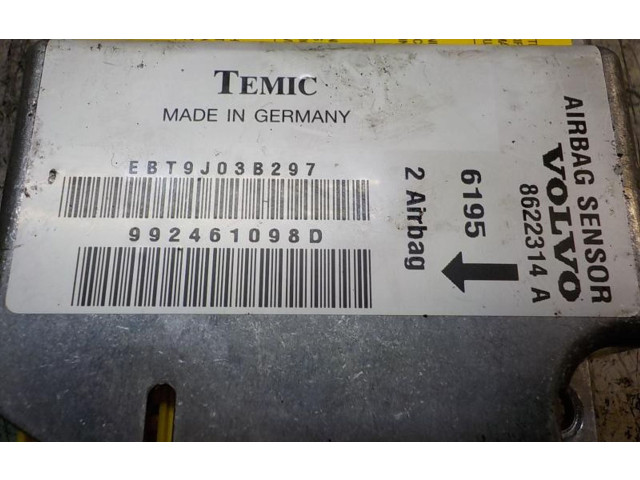 Блок подушек безопасности 8622314, 8622314 Volvo C70