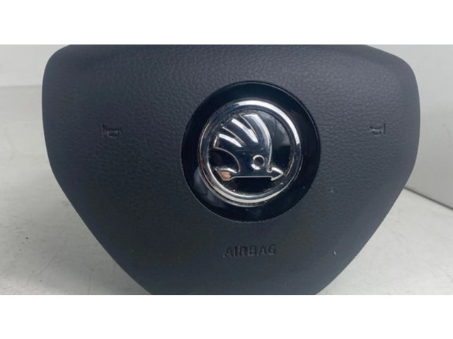 Подушка безопасности водителя 6V0880201T, 5E0971584A Skoda Octavia Mk3 (5E)