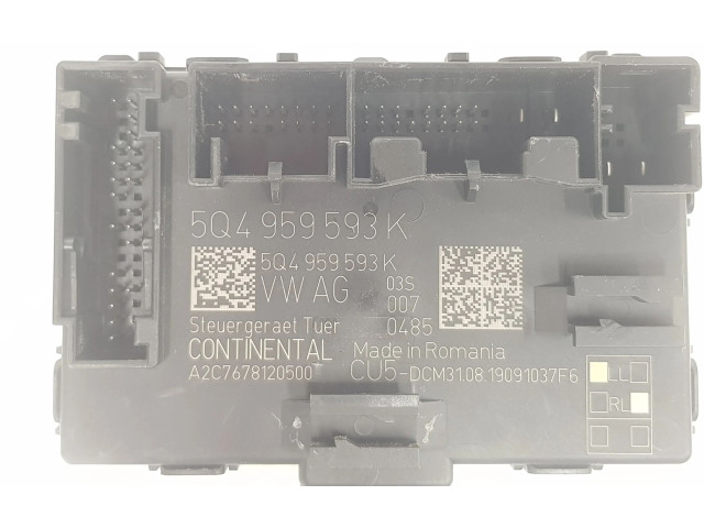 Блок управления 5Q4959593K, 5Q4959593K Skoda Karoq