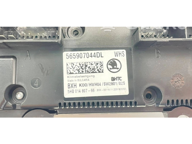 Блок управления климат-контролем 565907044DL, 24537   Skoda Kodiaq