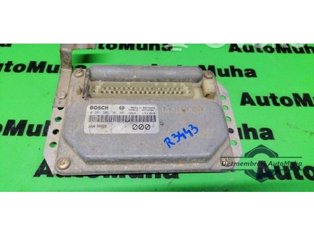 Блок управления двигателем ECU 0261206701, 6000589328   Dacia Nova