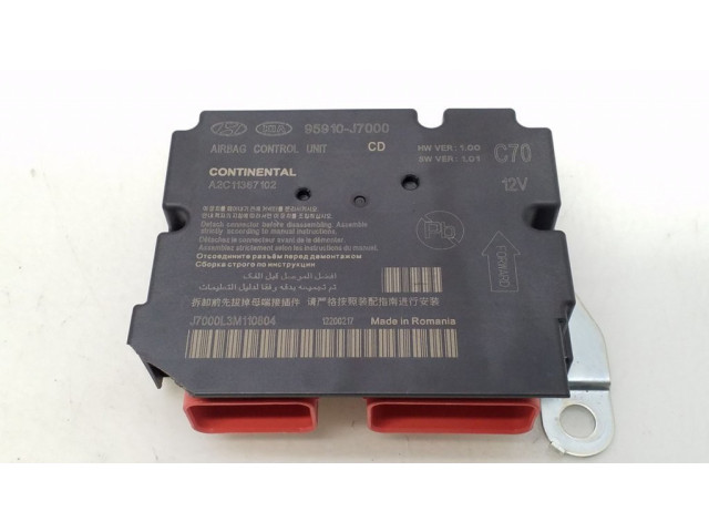 Блок подушек безопасности 95910J7000, A2C11367102   KIA Ceed