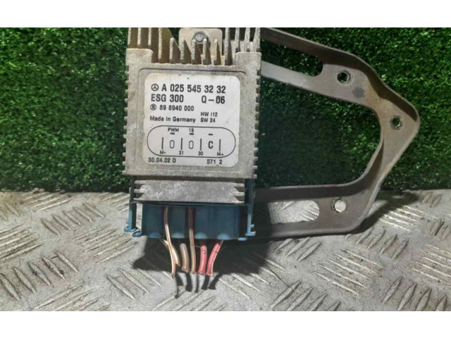 Блок управления двигателя A0255453232 Mercedes-Benz A W168