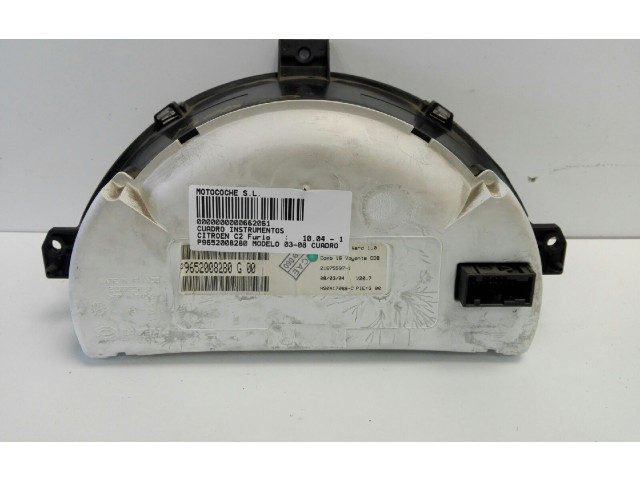 Панель приборов P9652008280   Citroen C2       