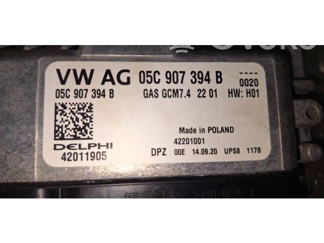 Блок управления двигателя 05C907394B, 42011905 Skoda Octavia Mk4