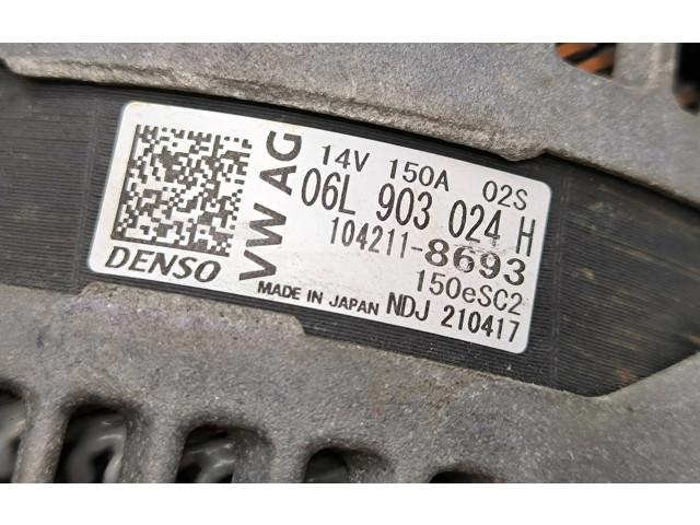 Генератор 06L903024H, 1042118693 Audi A5