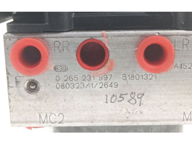 Блок АБС 51801321, 0265231997 Citroen Nemo - года