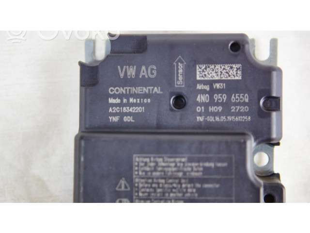 Блок подушек безопасности 4N0959655Q, 4N0959655 Audi A6 S6 C8 4K