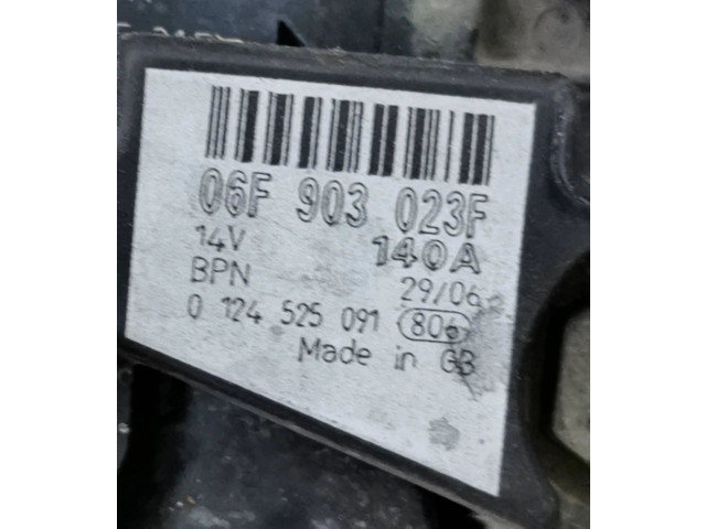 Генератор 06F903023F, 0124525091 Mitsubishi Outlander