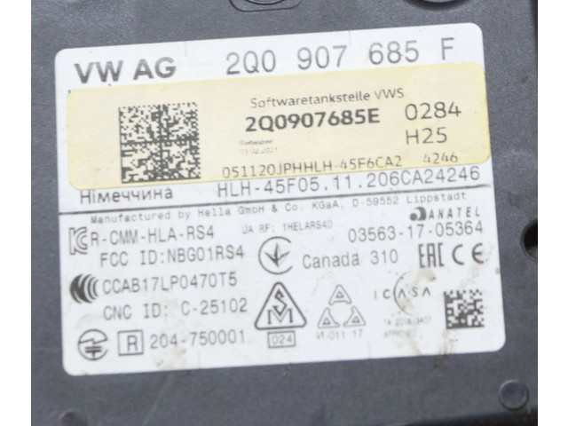 Датчик слепых зон 2Q0907685F, 2Q0907685E Volkswagen ID.3