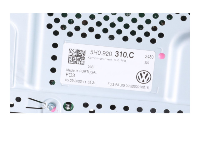 Přístrojová deska Volkswagen Transporter - Caravelle T7 2023 5H0920310C