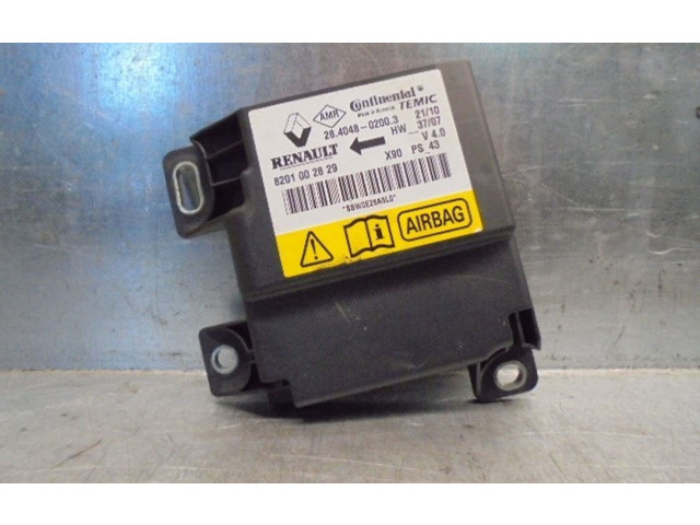 Блок подушек безопасности 8201002828, 28404802003 Dacia Sandero