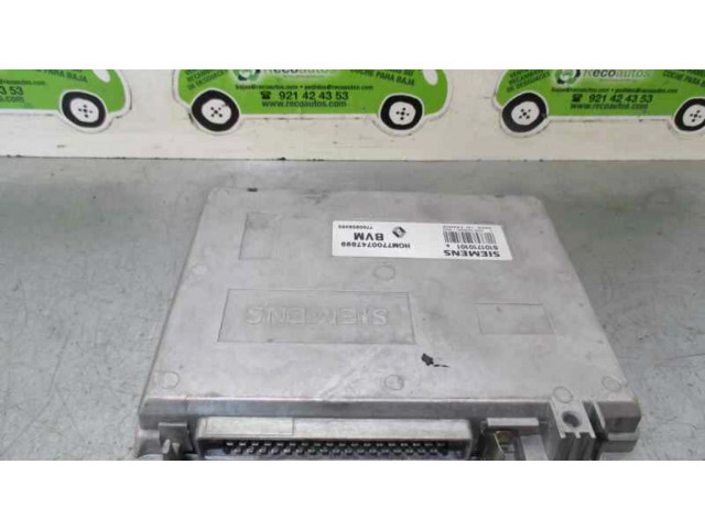 Блок управления двигателя 7700858450, S101710101 Renault 21