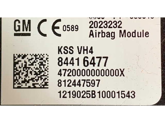 Подушка безопасности пассажира 84416477 Chevrolet Volt II