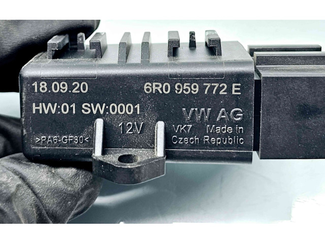 Блок комфорта 6R0959772E   Skoda Fabia Mk3 (NJ)   