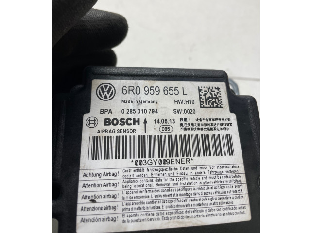 Блок подушек безопасности 6R0959655L, 0285010794 Skoda Fabia Mk2 (5J)