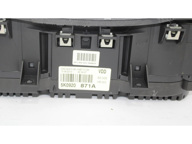 Панель приборов 5K0920871A Volkswagen Golf VI