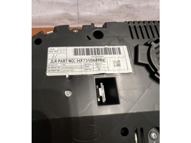Панель приборов HX7310849BE, D4546 Jaguar XE