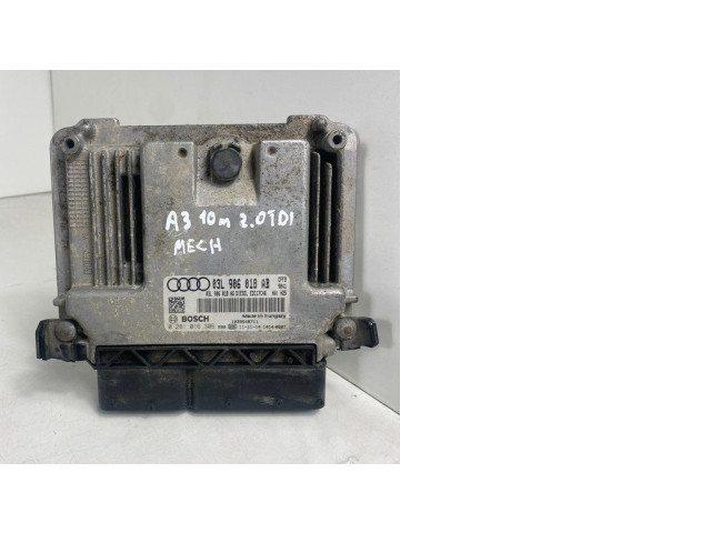 Блок управления двигателя 03L906018AB, 03L906018AG Audi A3 S3 8P