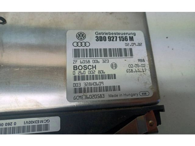 Блок управления коробкой передач 3D0927156M, 6058006323 Volkswagen Phaeton