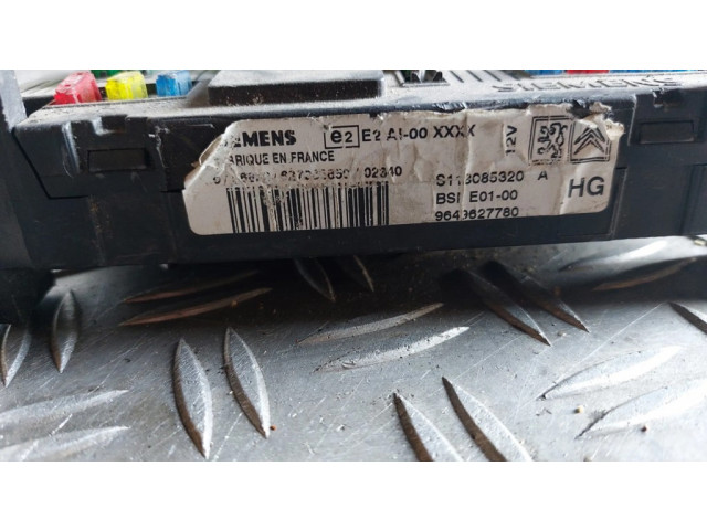 Блок комфорта S118085320A Citroen Xsara Picasso