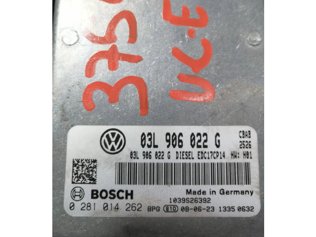 Řídící jednotka 03L906022G Volkswagen Tiguan 2008