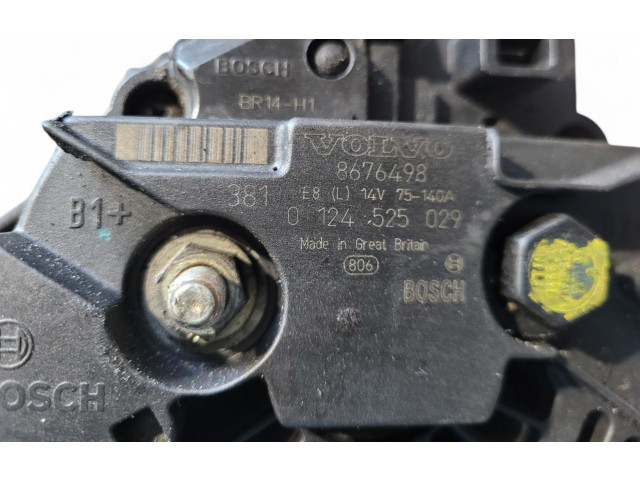 Генератор 0124525029, 8676498   Volvo V70      
