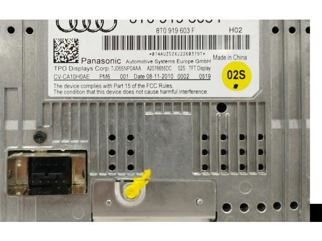 Дисплей 8T0919603F Audi A4 Allroad