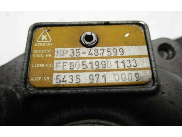 Turbodmychadlo Турбина KP35487599 Peugeot 307