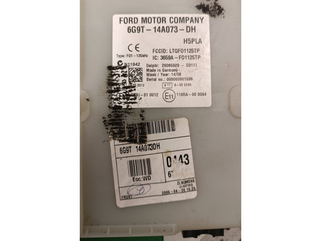 Блок предохранителей 6G9T14A073DH, 3659AF01125TP   Ford S-MAX    
