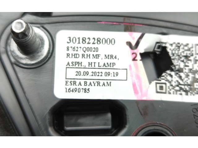 Zpětné zrcátko Hyundai i20 (BC3 BI3) 2023 87627Q0020, 3018228000