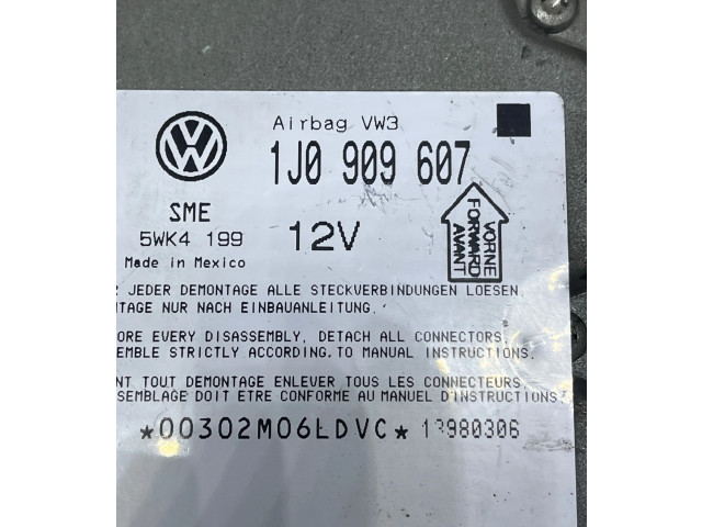 Блок подушек безопасности 1J0909607, 13980306 Volkswagen Golf IV