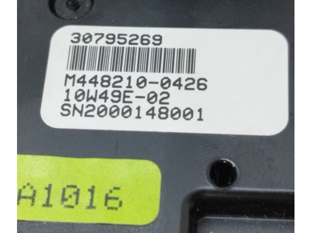 Блок управления климат-контролем 30795269, SN2000148001 Volvo S60