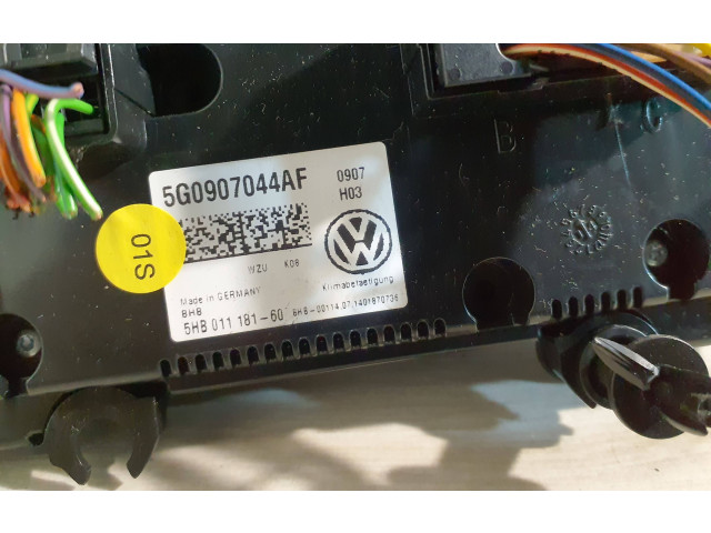 Блок управления климат-контролем 5G0907044AF, 5HB01118160 Volkswagen Golf VII
