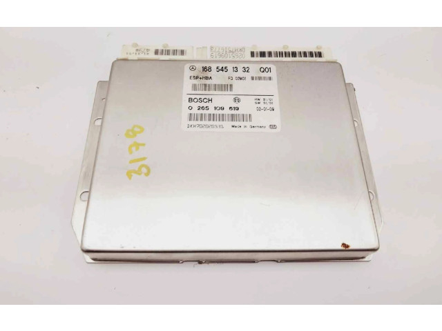 Блок управления АБС 1685451332, 0265109619 Mercedes-Benz A W168