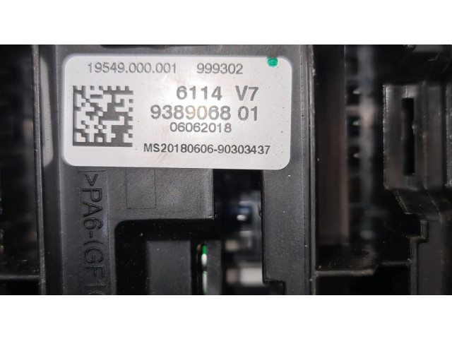 Pojistková skříňka 9389068, 19549000001 BMW 4 F36 Gran coupe 2018