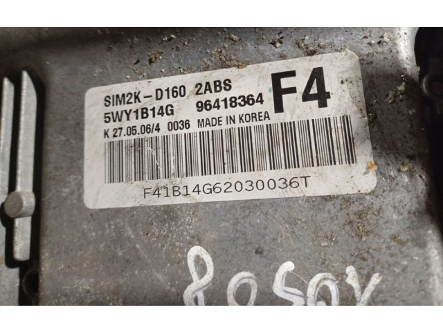 Блок управления двигателя 96418364, 96418364   Chevrolet Epica